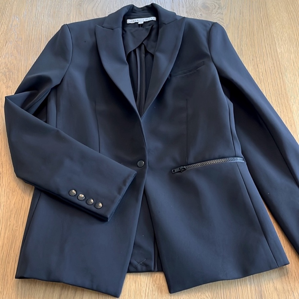 Veronica beard scuba jacket